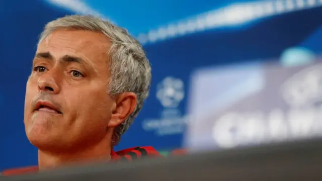 Manchester United manager Jose Mourinho