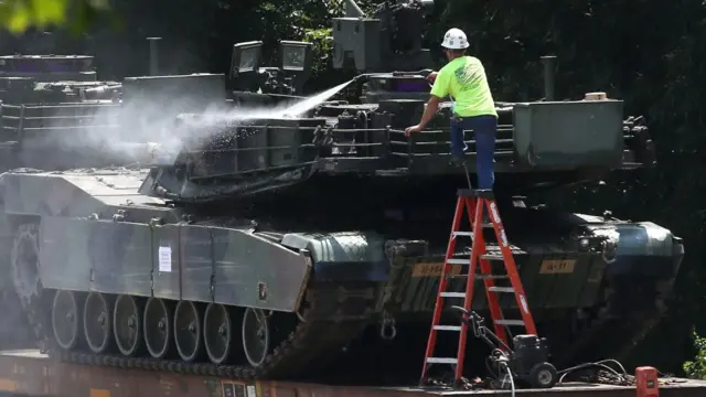 танки в вашингтоне