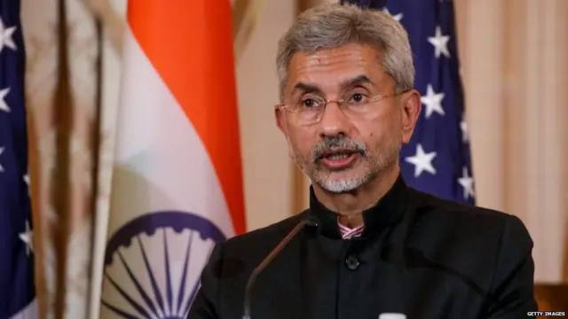 भारत के विदेश मंत्री एस जयशंकर