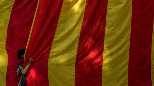 Bandera de Cataluña.
