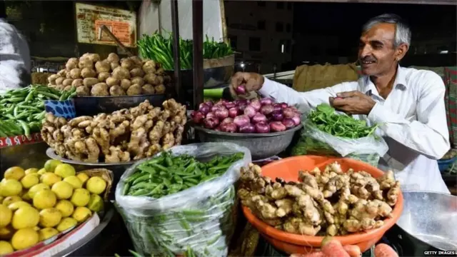 सब्जियों की दुकान