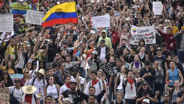 Paro nacional en Colombia: 4 motivos detrás de las multitudinarias protestas y cacerolazos en Colombia contra el gobierno de Iván Duque - BBC News Mundo