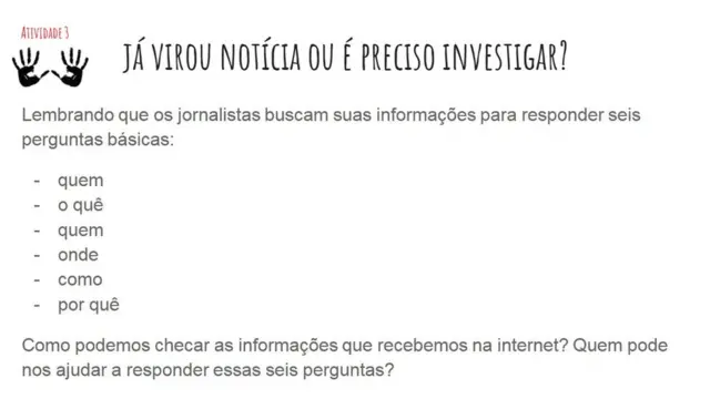 já é notícia ou preciso investigar?