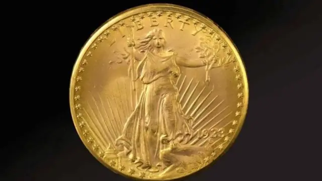 العملة تحمل رمز الحرية على أحد وجهيها ونسراً أمريكياً على الوجه الآخر