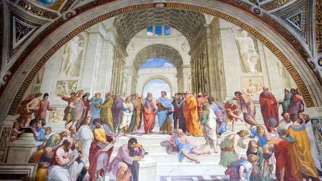 Escuela de Atenas, de Rafael Sanzio