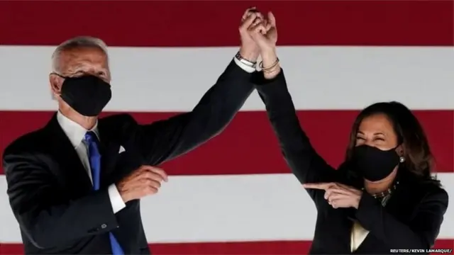 जो बाइडन और कमला हैरिस
