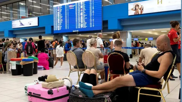 Airport in Rhodes