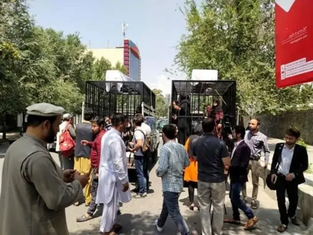 کابل احتجاج
