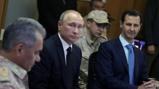 Putin y Bashar al-Assad
