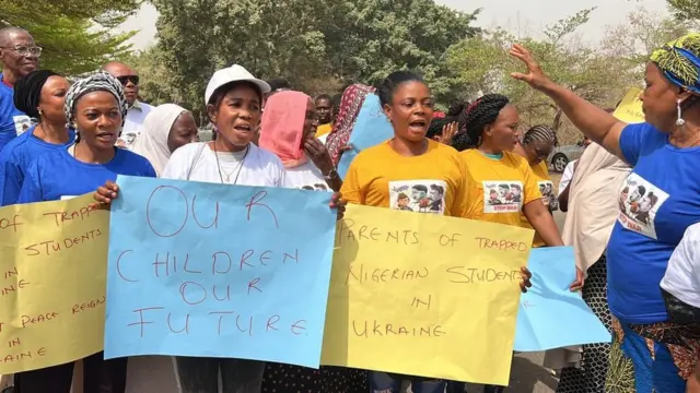 Mères d'étudiants nigérians