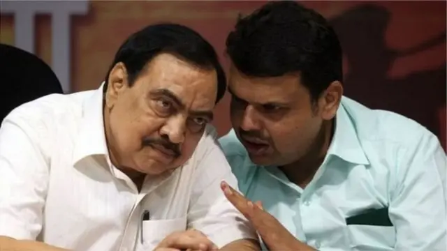 एकनाथ खडसे, देवेंद्र फडणवीस
