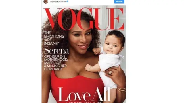 সেরেনা কন্যা অ্যালেক্সিস এর নামে খোলা ইনস্টাগ্রাম অ্যাকাউন্ট থেকে দেয়া পোস্ট