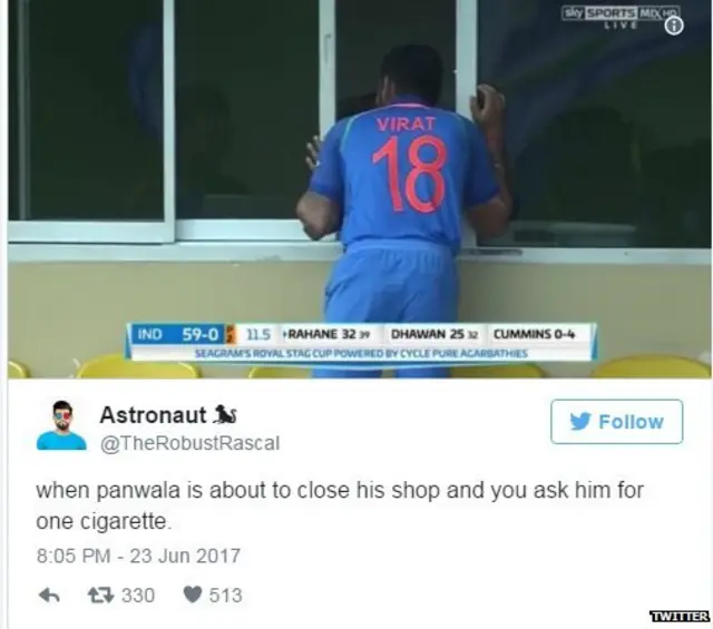 विराट कोहली, पाकिस्तान, वेस्टइंडीज, अनिल कुंबले, सोशल मीडिया