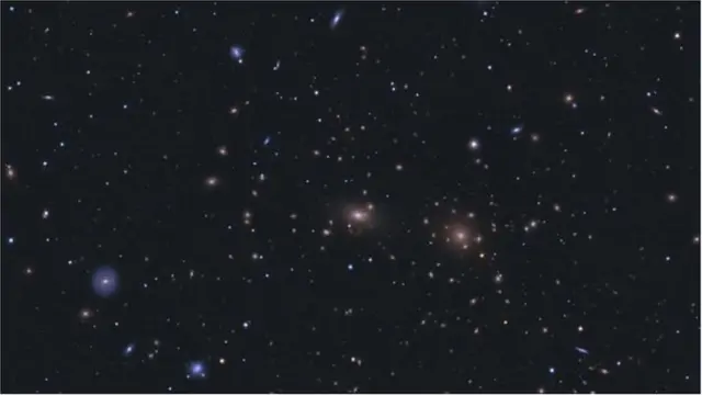 The Coma Cluster contains over 1,000 galaxies