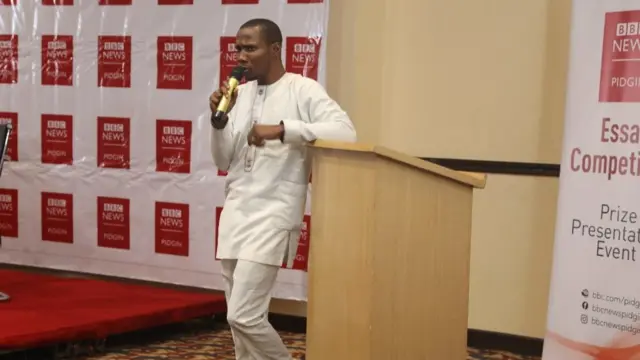 Editor of di BBC Pidgin Service, Adejuwon Soyinka na im welcom evribodi