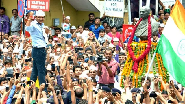 2015 की सभा में हार्दिक पटेल