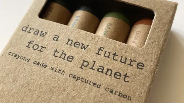 Олівці, виготовлені з уловленого вуглецю