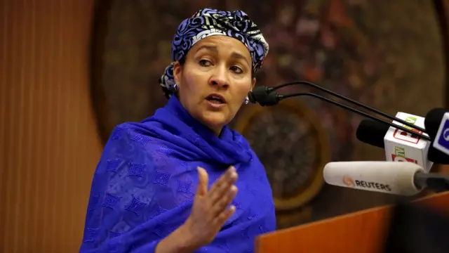 Amina Mohammed, vice-secretária-geral das Nações Unidas