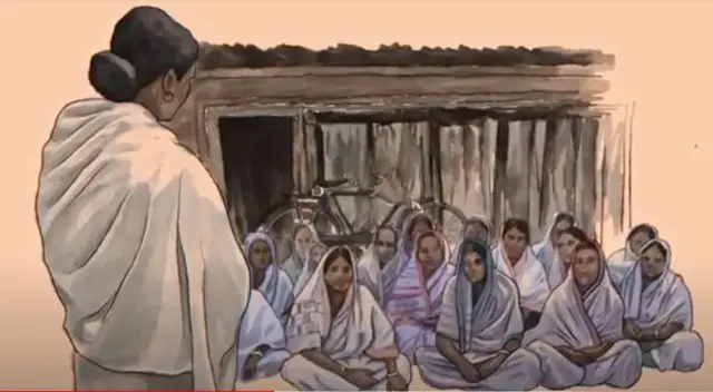 சந்திரப்பிரபா தனது படிப்பில் மட்டுமல்லாது, தனது கிராமத்தை சேர்ந்த படிக்கும் சிறுமிகள் மீதும் கவனம் செலுத்தினார்.