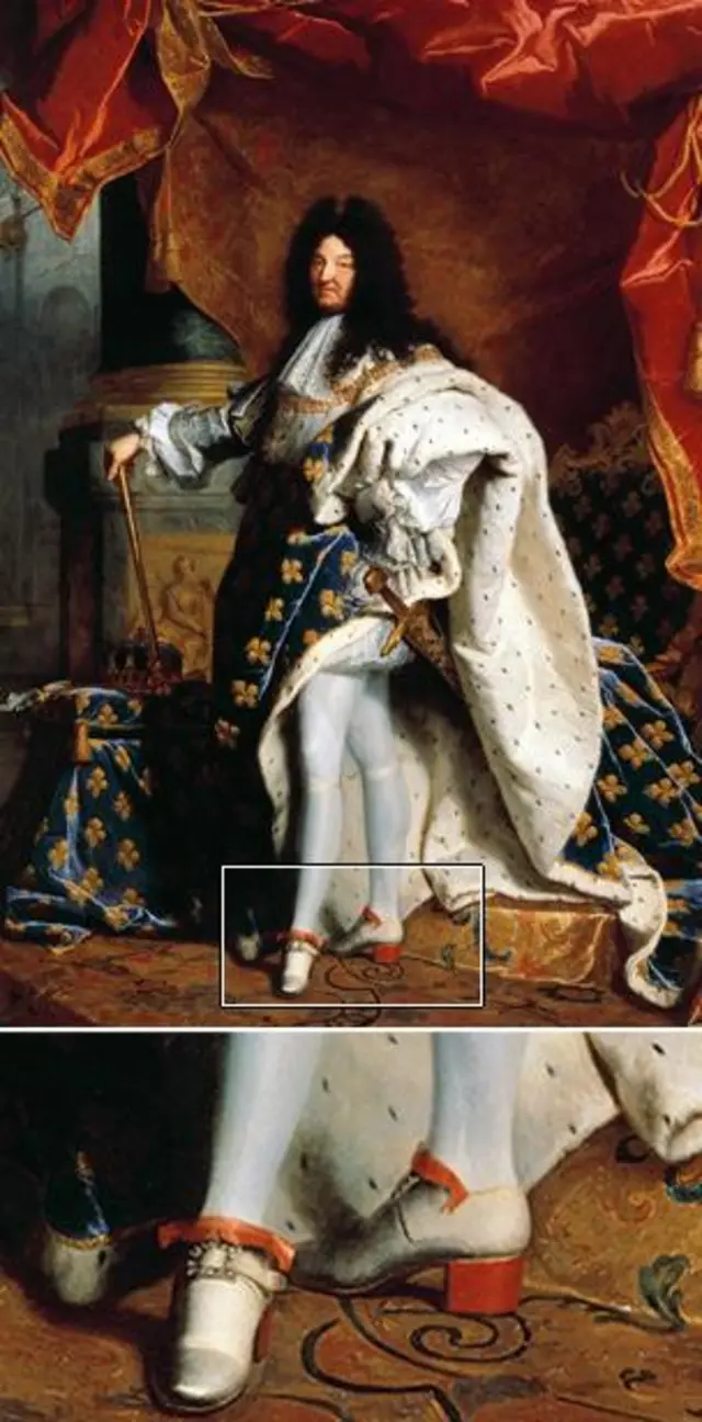 Louis XIV wear heels