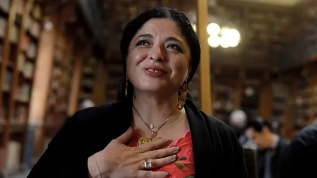 La secretaria de Cultura de México, Alejandra Frausto Guerrero