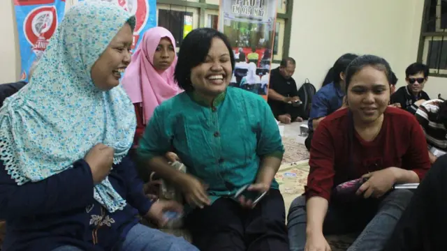 Acara dengar bareng pertandingan Piala Dunia ini baru pertama kalinya diadakan di Yogyakarta.