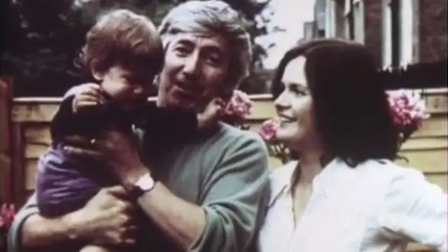 Georgi Markov com a esposa Annabel e a filha, Alexandra-Raina