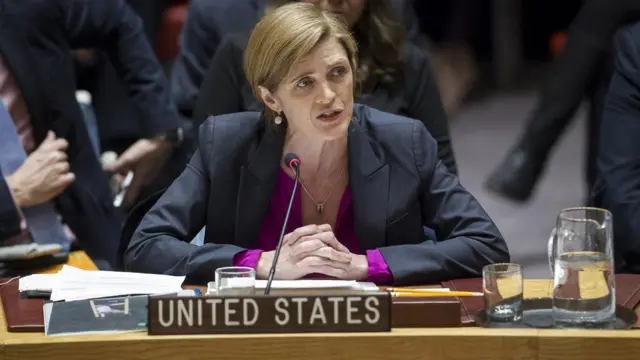 سامنثا باور مندوبة أمريكا في الأمم المتحدة