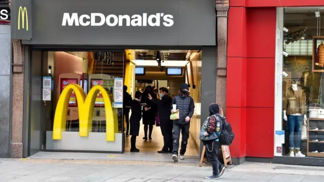 Clientesvaidebet historialoja do McDonald's