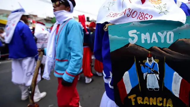 Celebración de la batalla de Puebla.