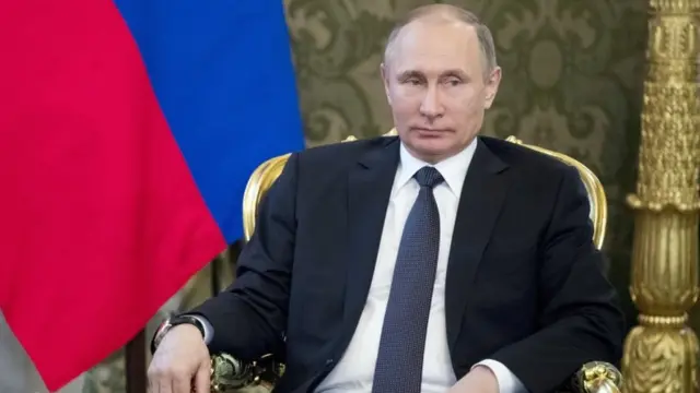 El presidente de Rusia, Vladimir Putin