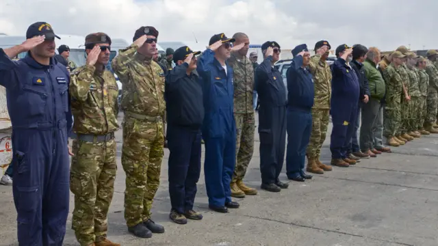 Militares argentinos