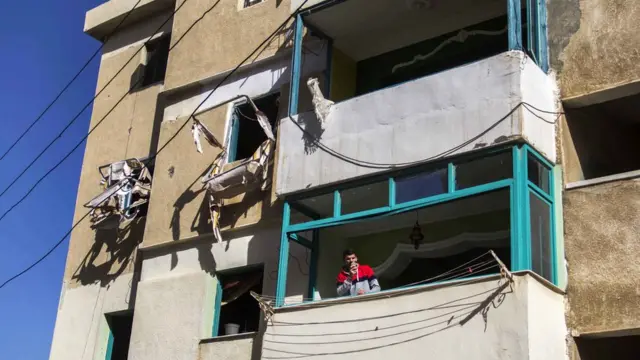 Un vecino en el Sinaí en 2015.