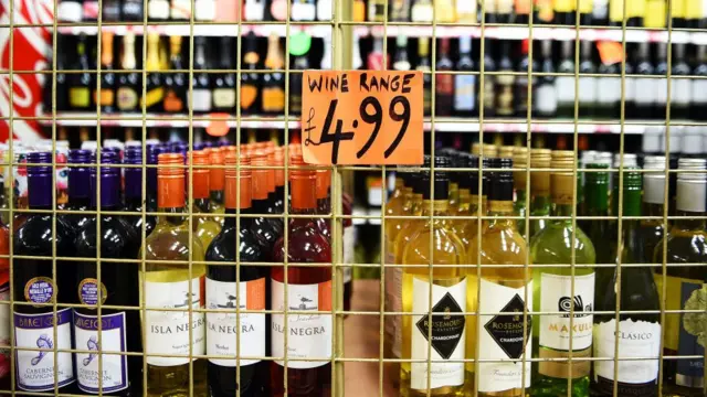 Botellas de bebidas alcohólicas