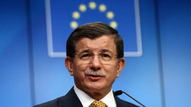 Премьер-министр Турции Ахмет Давутоглу