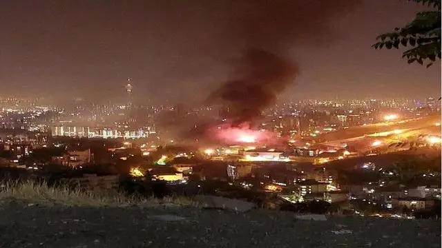 اوین، شب گذشته