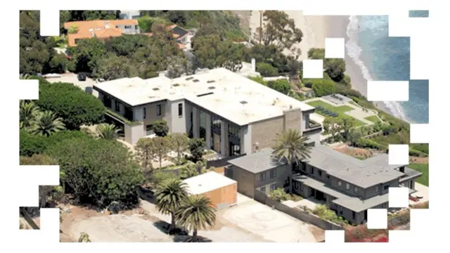 المنزل الذي تشير الوثائق أن ملك الأردن هو مالكه يقع على المحيط الهادي في ماليبو