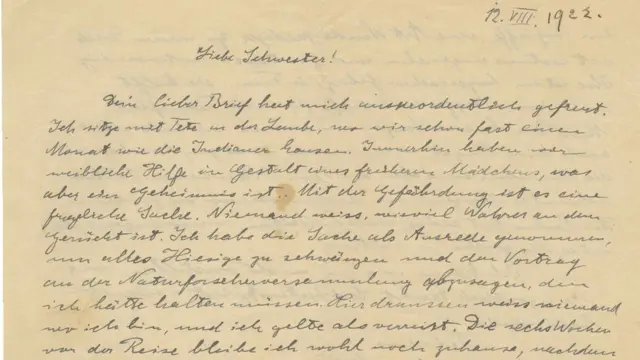 Início da carta manuscritacomo fazer aposta onlineAlbert Einstein