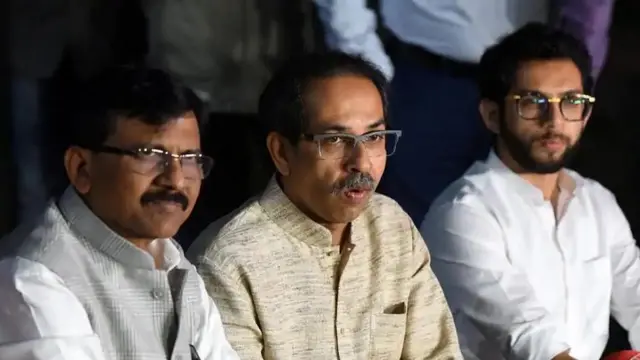 संजय राउत, उद्धव ठाकरे, आदित्य ठाकरे