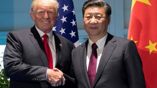 Трамп и Си Цзиньпинь