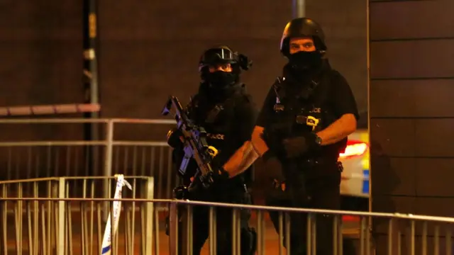 Полиция в Манчестере