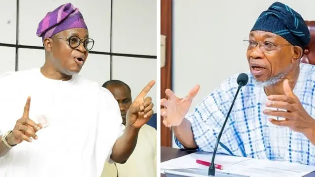 Gboyega Oyetola ati Rauf Aregbesola