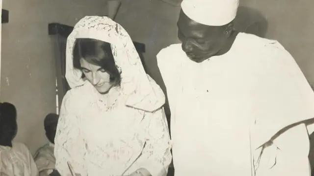 Sheikh Lemu da matarsa Aisha Lemu a lokacin aurensu