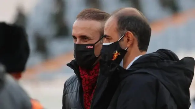 یحیی گل‌محمدی و محرم نویدکیا سرمربیان پرسپولیس و سپاهان