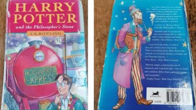 Real Harry Potter sells first edition of Philosopher's Stone