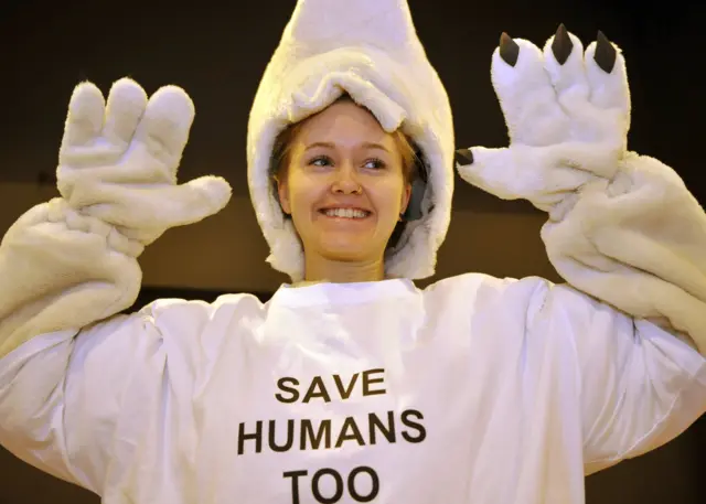 氣候變化不只是北極熊的問題，人類並不能獨善其身