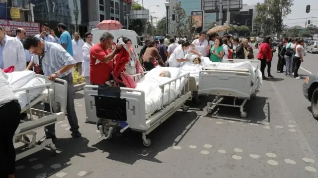 मेक्सिको सिटी में भूकंप