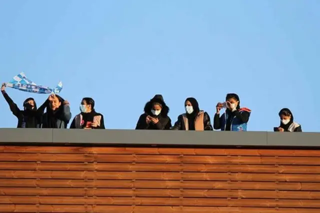 زنان تماشاگر در سیرجان