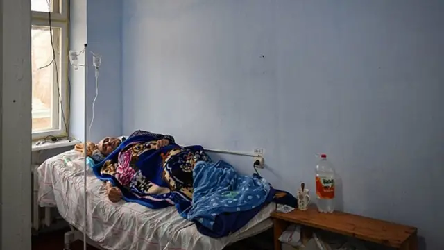 Пациентка с Covid-19 в городе Леова