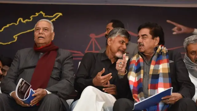 యశ్వంత్ సిన్హా, చంద్రబాబు, శత్రుఘ్న సిన్హా